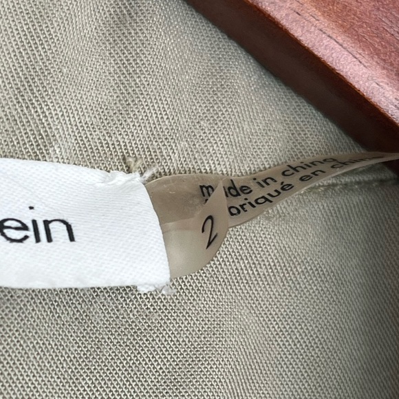 Calvin Klein Button-Up Utility Dress size 2 - Picture 5 of 5